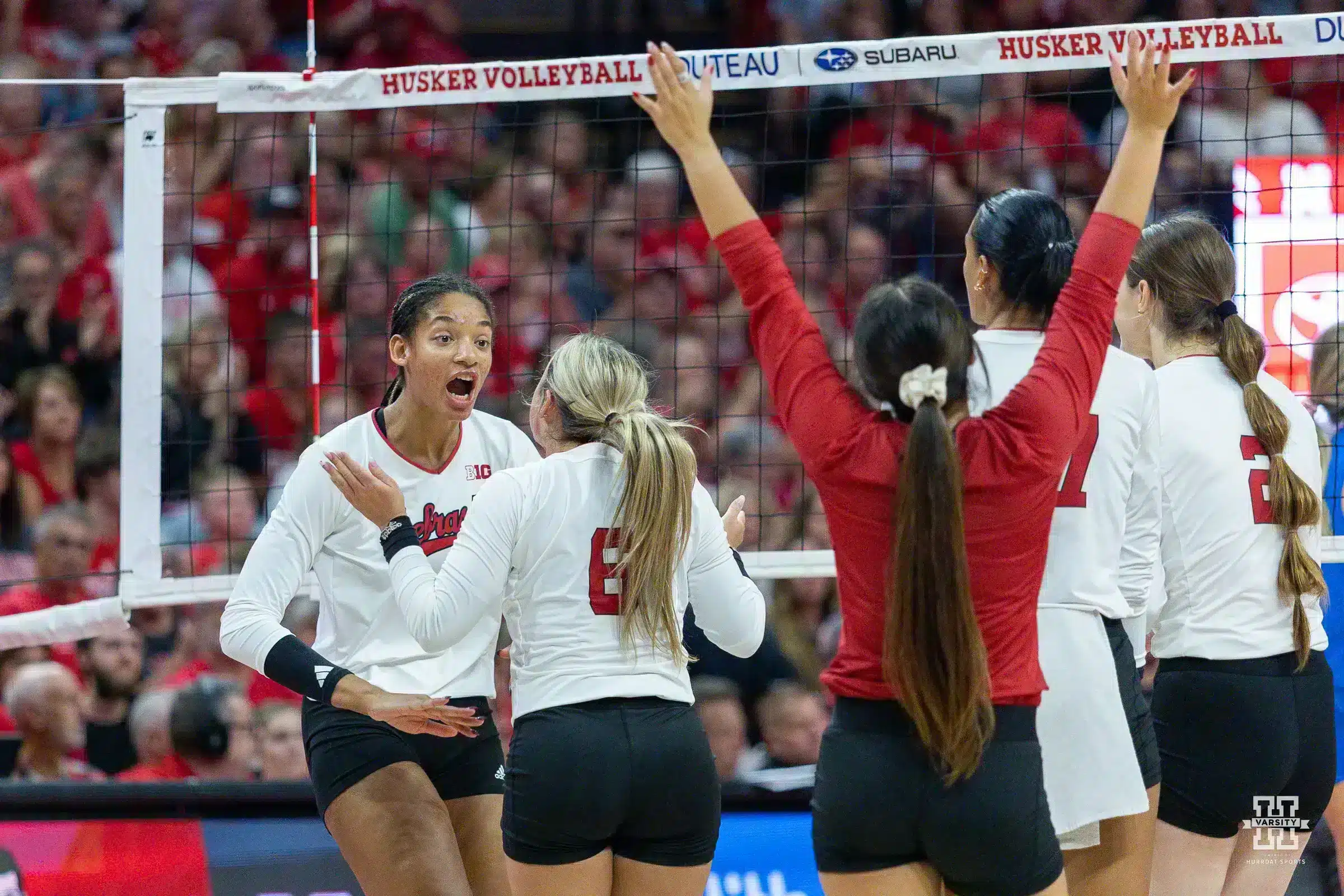 No. 2 Huskers Beat Bruins in Big Ten Opener for Cook’s 700th Nebraska Win