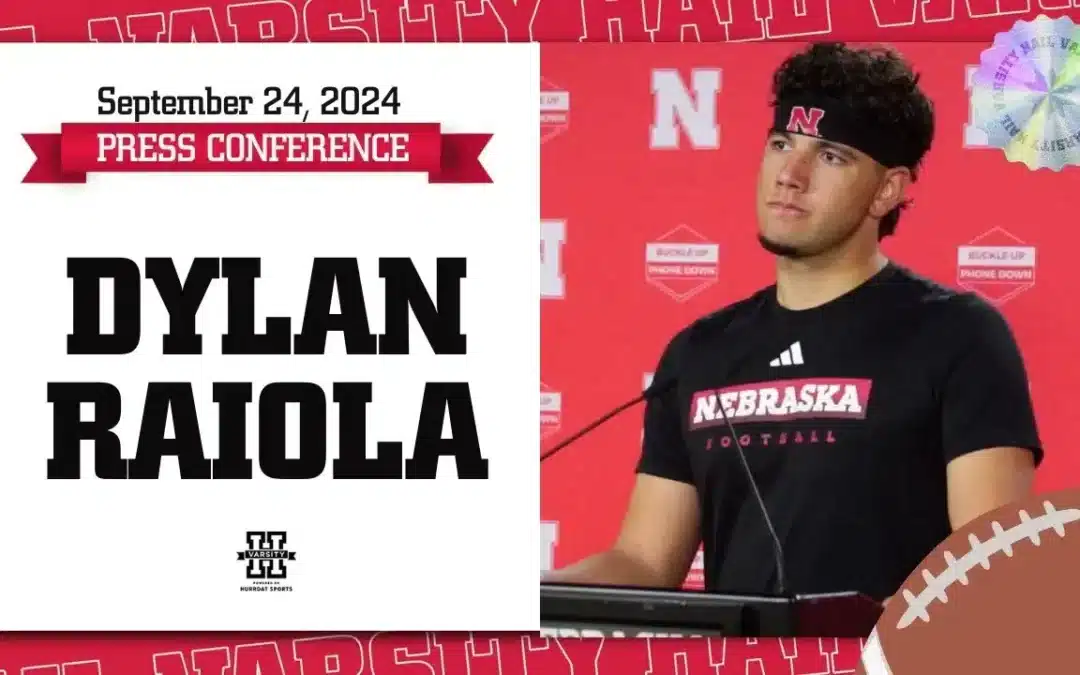 Nebraska football QB Dylan Raiola talks Huskers prep ahead of Purdue | Press Conference