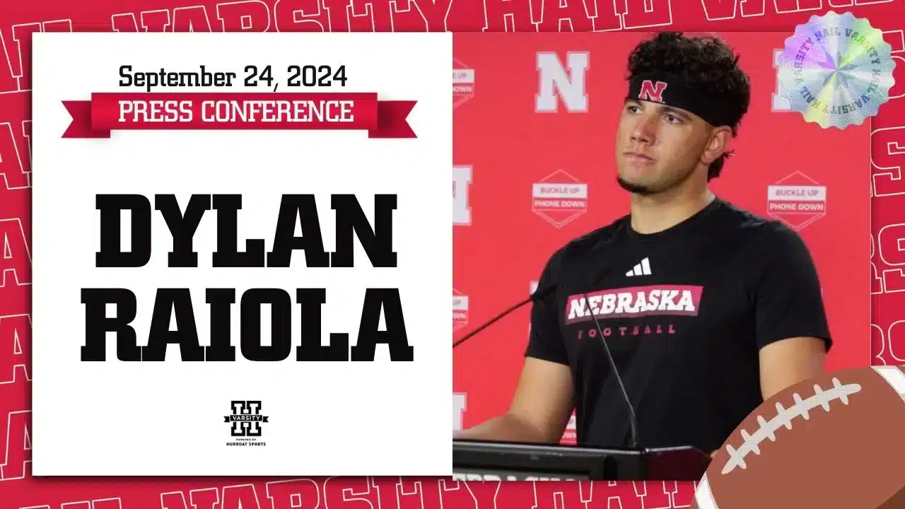 Nebraska football QB Dylan Raiola talks Huskers prep ahead of Purdue | Press Conference