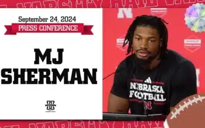 Nebraska football LB MJ Sherman is Ready To Put The Past Behind Him As Huskers Ready for Purdue