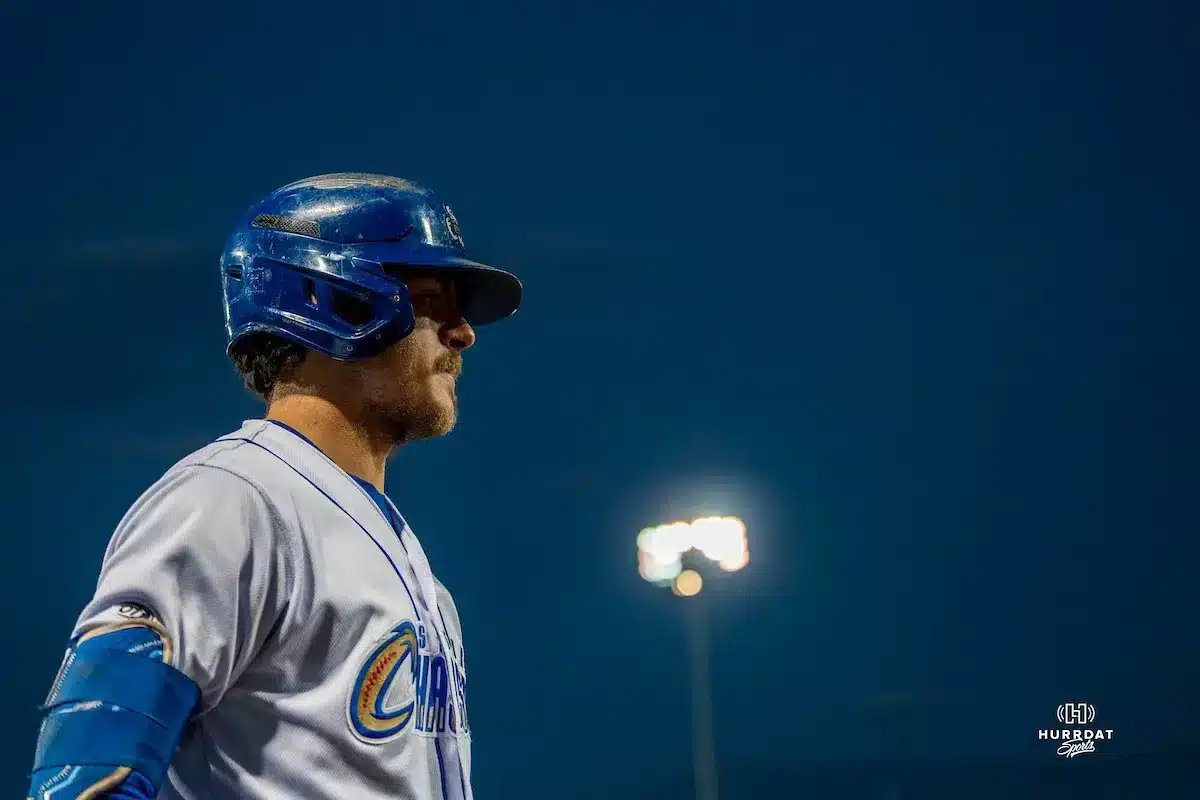 The Omaha Storm Chasers dropped game one of the MiLB NL Championship series 3-2 on September 24th, 2024 at Werner Park in Omaha, NE. Photo by Brandon Tiedemann