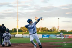 The Omaha Storm Chasers dropped game one of the MiLB NL Championship series 3-2 on September 24th, 2024 at Werner Park in Omaha, NE. Photo by Brandon Tiedemann