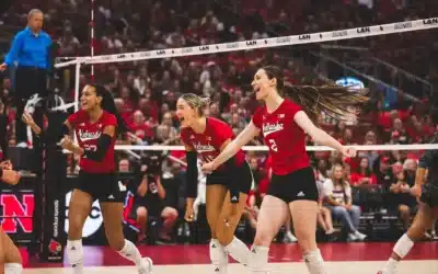 No. 5 Huskers Bring the Heat in Clean Sweep at No. 4 Louisville