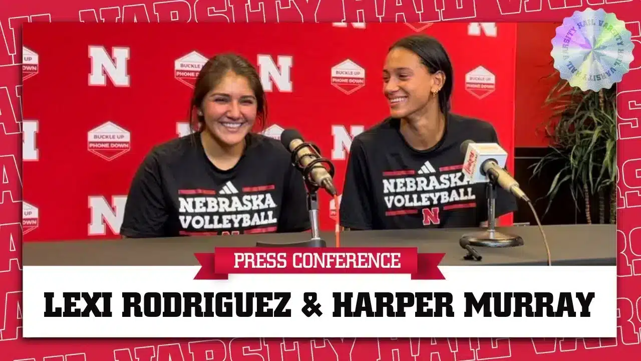 Lexi Rodriguez and Harper Murray Talk Recovery for Nebraska Volleyball | Press Conference