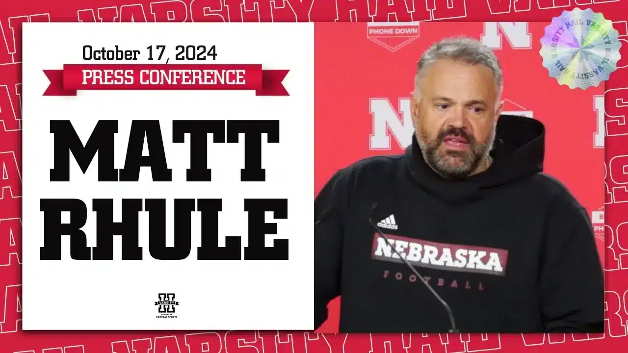 Matt Rhule Press Conference | Nebraska Football Prepares For Matchup With Undefeated Indiana