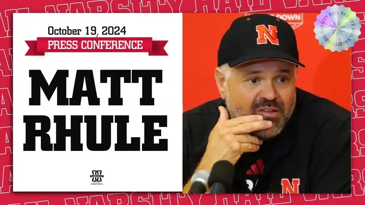 Matt Rhule Press Conference | Huskers Fall To Indiana 56-7 in Bloomington