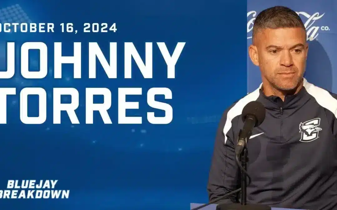 Creighton Men’s Soccer Coach Johnny Torres Press Conference | October 16, 2024