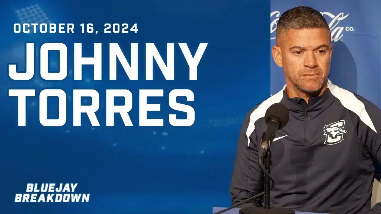 Creighton Men’s Soccer Coach Johnny Torres Press Conference | October 16, 2024
