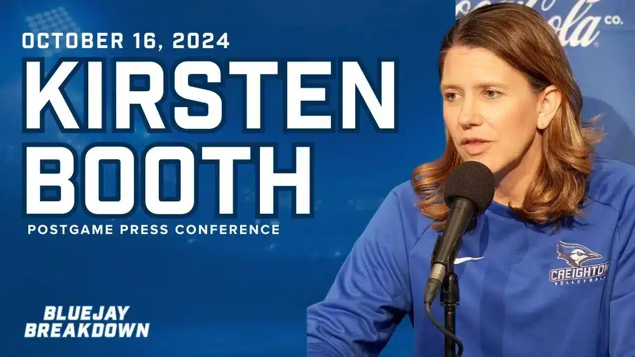 Creighton Volleyball Head Coach Kirsten Booth Press Conference | October 16, 2024