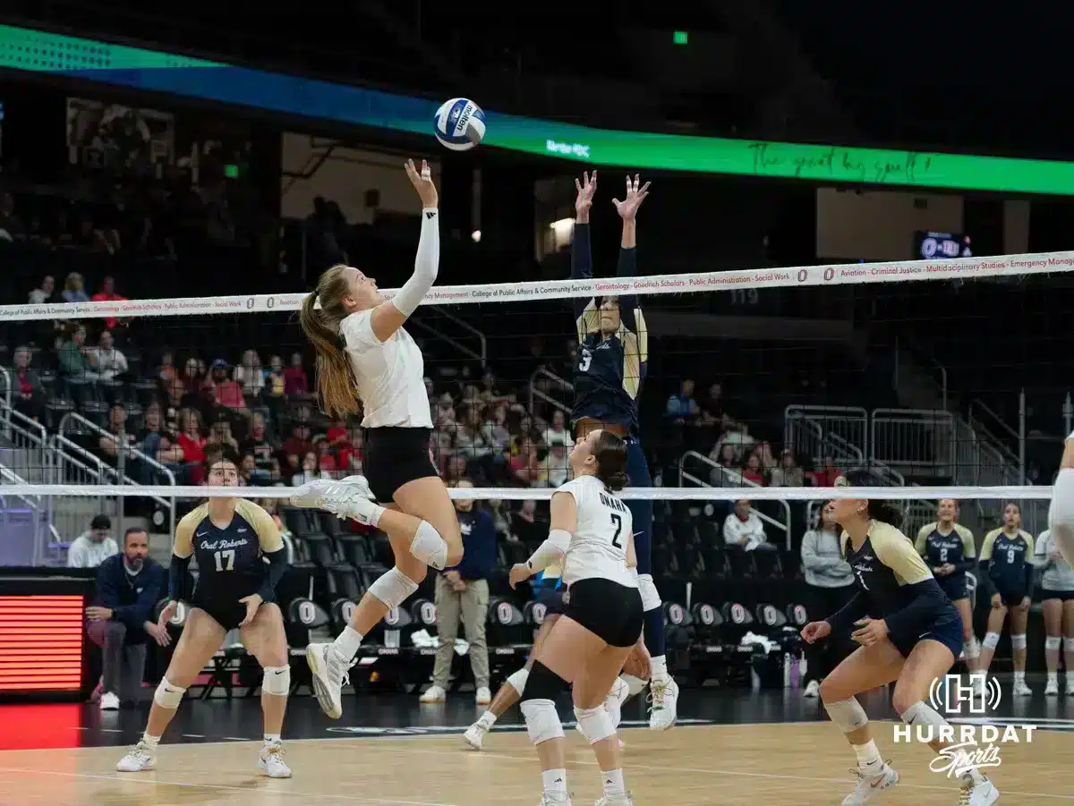 Omaha Volleyball v Oral Roberts Photos | 10-19-2024