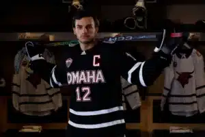 Nolan Krenzen - Defenseman - Captain - Omaha Hockey