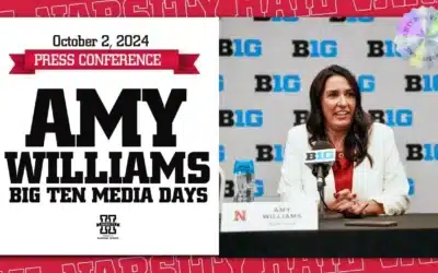 Big Ten Media Days | Nebraska Women’s Basketball Coach Amy Williams Previews The 2024-25 Season
