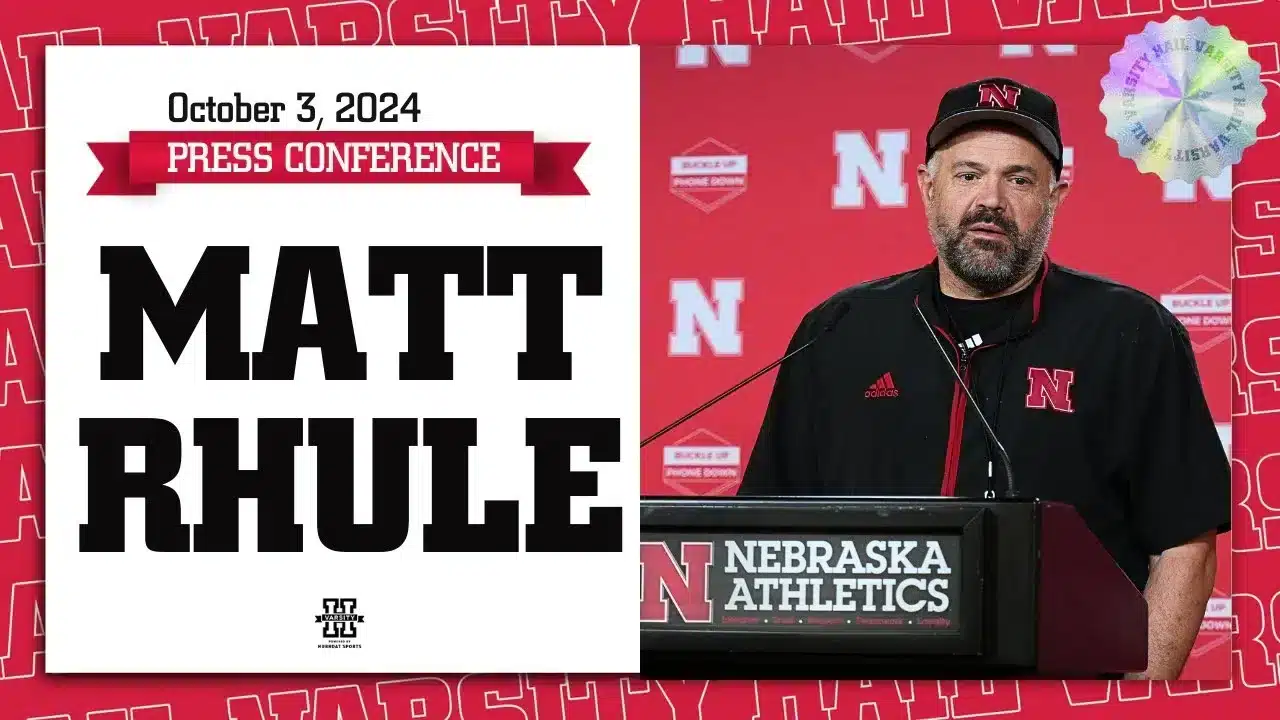 Nebraska Football Rutgers Preview | Matt Rhule Press Conference