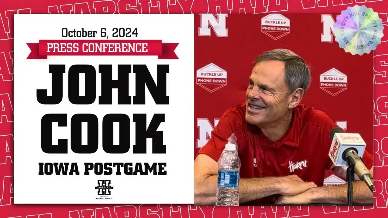 John Cook After Nebraska Volleyball Sweeps Iowa | October 6, 2024