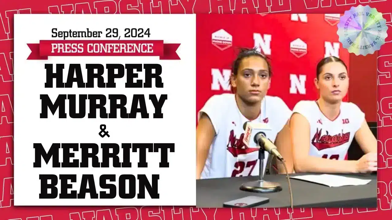 Harper Murray and Merritt Beason Talk Ally Batenhorst’s Homecoming and USC win | Press Conference