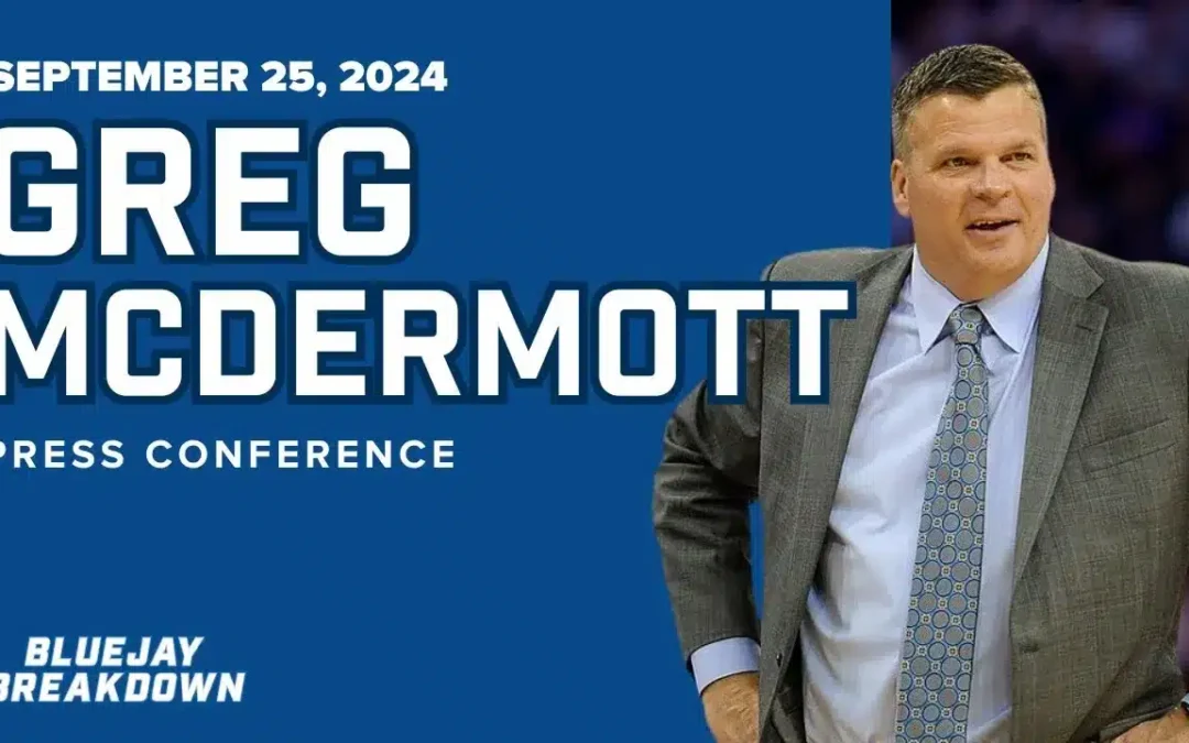 Greg McDermott Gives Offseason Updates Ahead of Creighton’s First Practice | Press Conference