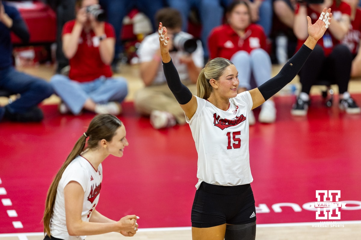 Nebraska Volleyball v Wisconsin November 23, 2024. Nebraska Volleyball Begins NCAA Tournament at Home