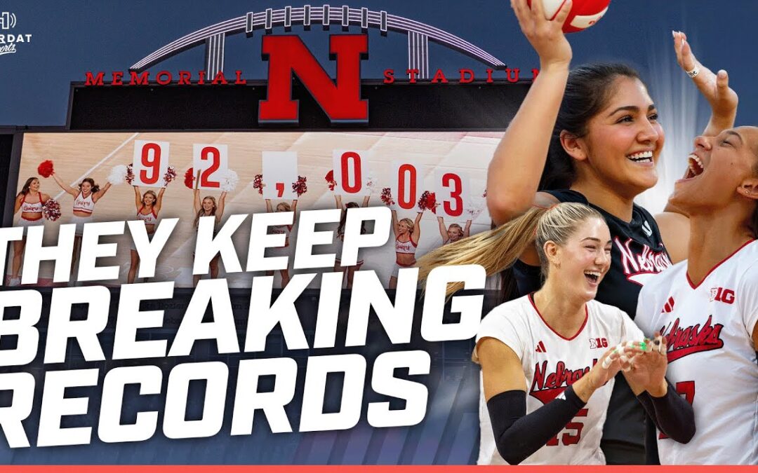 BREAKING RECORDS: How Nebraska Volleyball Changed The College Volleyball Attendance Landscape!