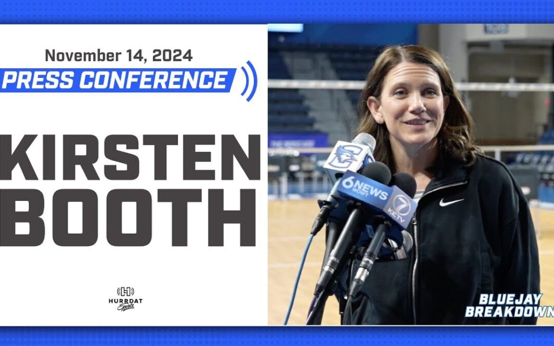 Creighton Volleyball: Kirsten Booth Talks Legacy of Senior Class | Full Press Conference