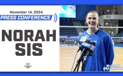Creighton Volleyball: Norah Sis talks Bluejay Career | Full Press Conference