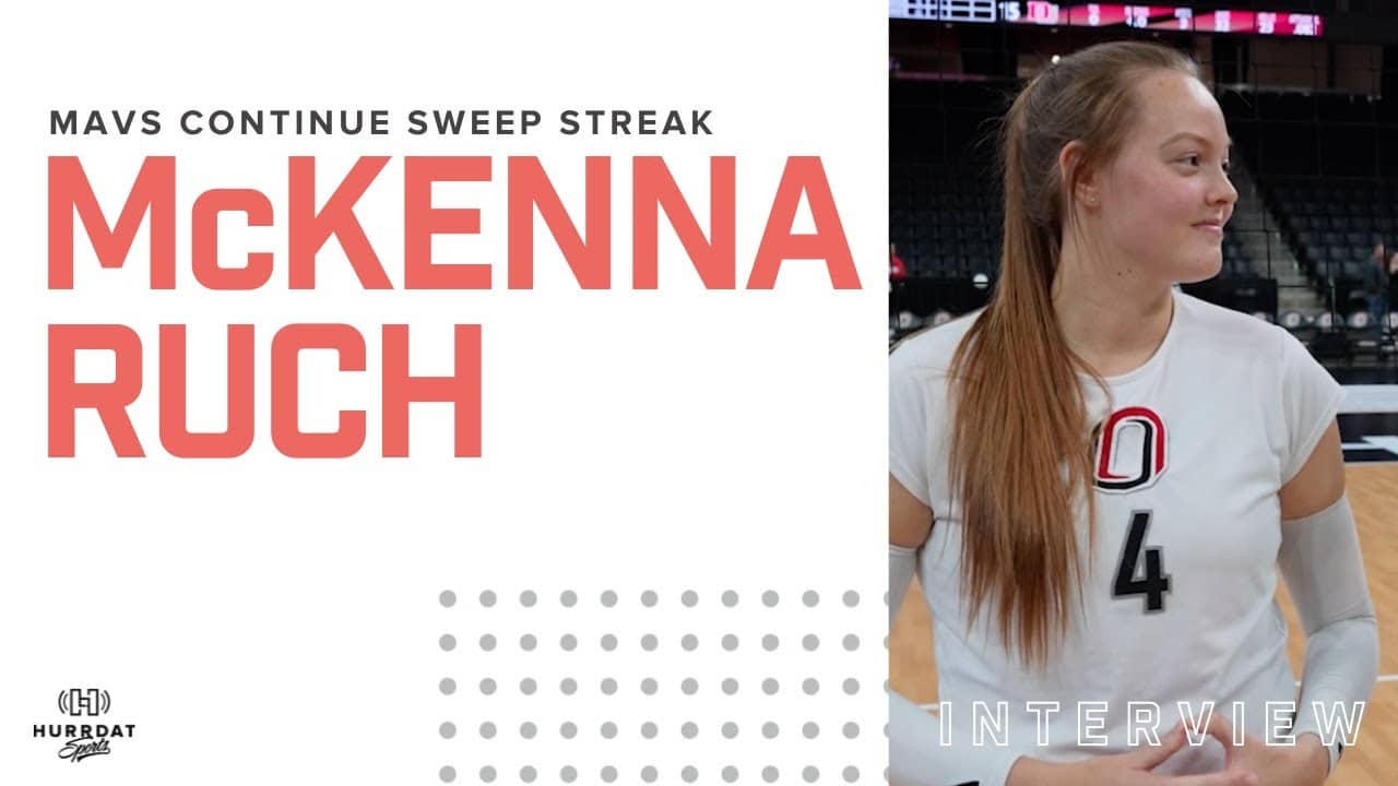 Omaha Maverick Volleyball: McKenna Ruch Talks Sweep Streak and Denver Win | Mavs All Access
