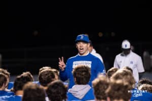Kam Lenhart after a high school football game November 15th, 2024 in Bennington Nebraska. Photo by Brandon Tiedemann.