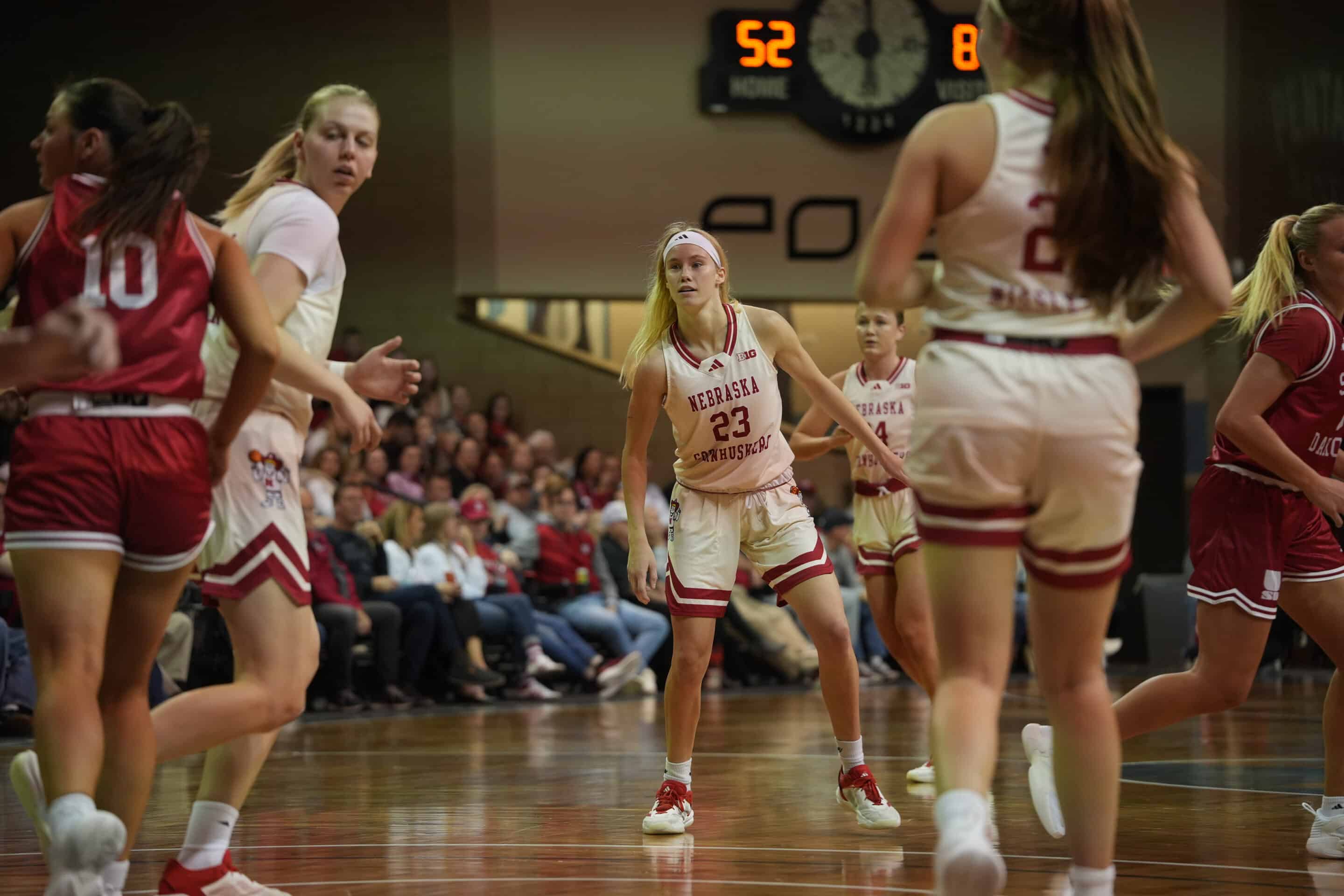 DSC00122 Nebraska Women’s Basketball Sets Records at Sanford Pentagon
