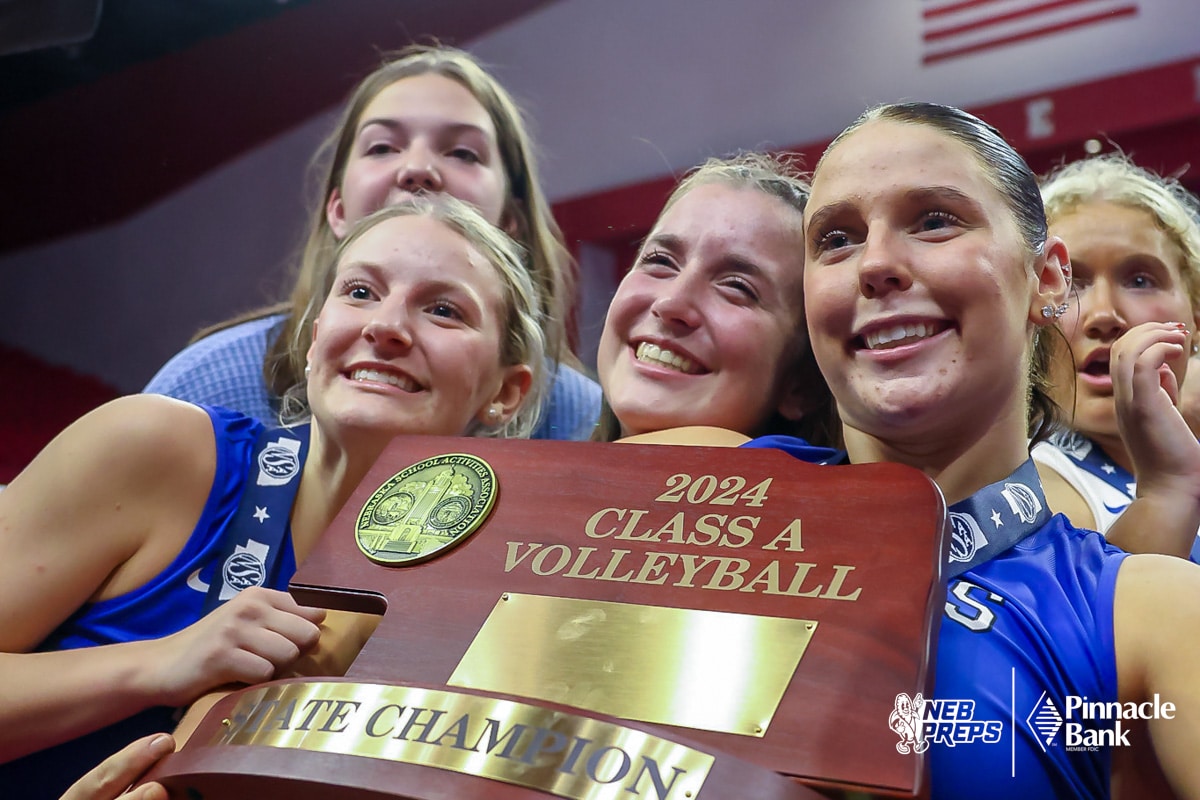 05_20241109_VB_NSAA_Finals_0005_WM Papillion-LaVista South wins the 2024 NSAA State Championship for Class A over Elkhorn South Saturday, November 9, 2024 in Lincoln, Nebraska.