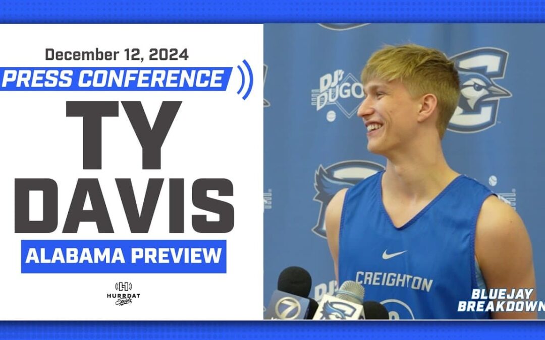 Is Alabama and Creighton Basketball a RIVALRY?! | Ty Davis Full Press Conference
