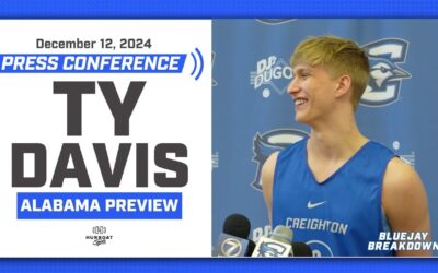 Is Alabama and Creighton Basketball a RIVALRY?! | Ty Davis Full Press Conference