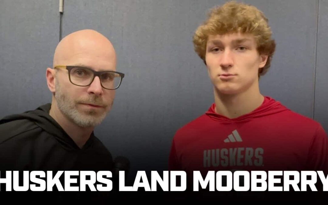 Pierce Mooberry ENROLLING Early With Huskers | Signing Day Interview