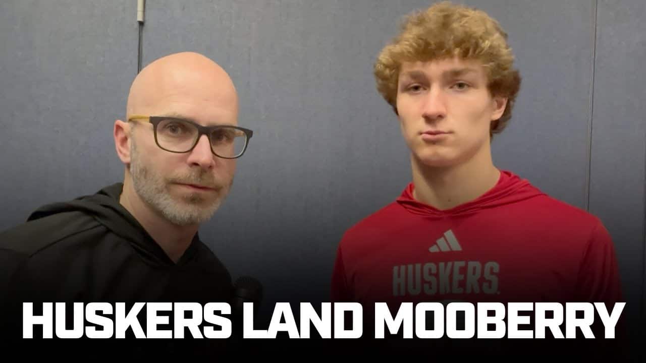 Pierce Mooberry ENROLLING Early With Huskers | Signing Day Interview