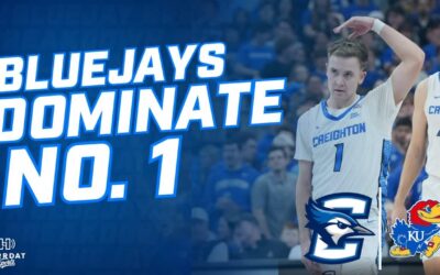 Creighton Basketball UPSETS NO. 1 KANSAS in Omaha | Steven Ashworth Postgame Interview