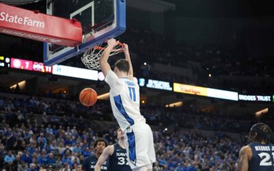 Kalkbrenner Passes Milestone in Creighton Men’s Basketball’s 86-77 Win Over Xavier