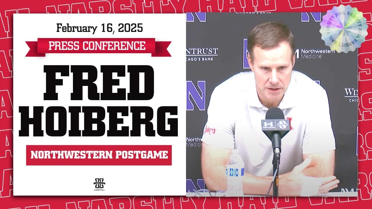 Fred Hoiberg Postgame Press Conference | Nebraska Basketball Takes Down Northwestern
