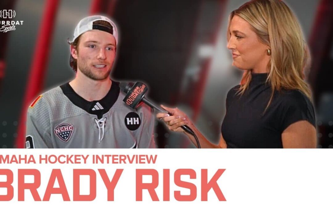 Omaha Hockey Extends Win Streak at Home To SEVEN | Brady Risk Interview