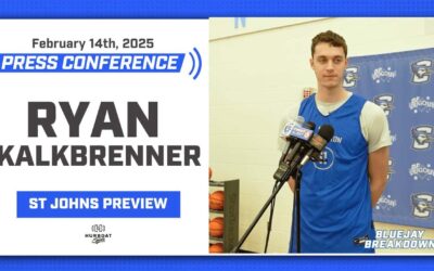 Creighton Basketball Ryan Kalkbrenner Press Conference | St. John’s Preview