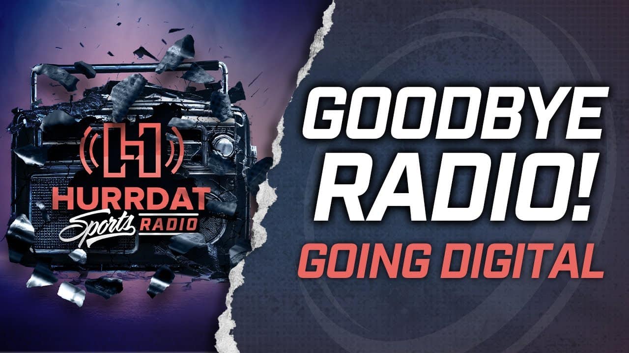 Going Fully Digital | Hurrdat Sports Radio | Friday, February 14th, 2025
