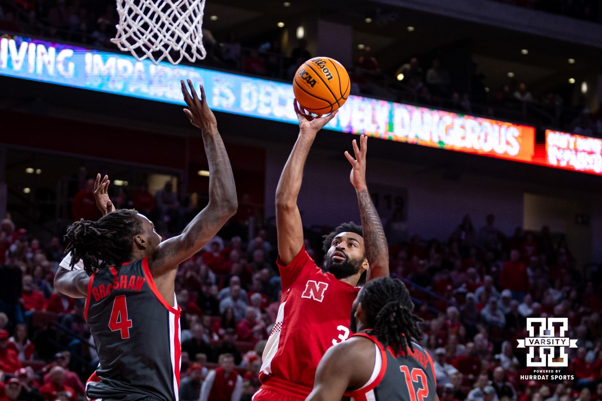 Williams Leads Nebraska Men’s Basketball To Win Over Ohio State