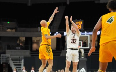Omaha Men’s Basketball Outshoots Bison, Improves to 10-1 In League Play