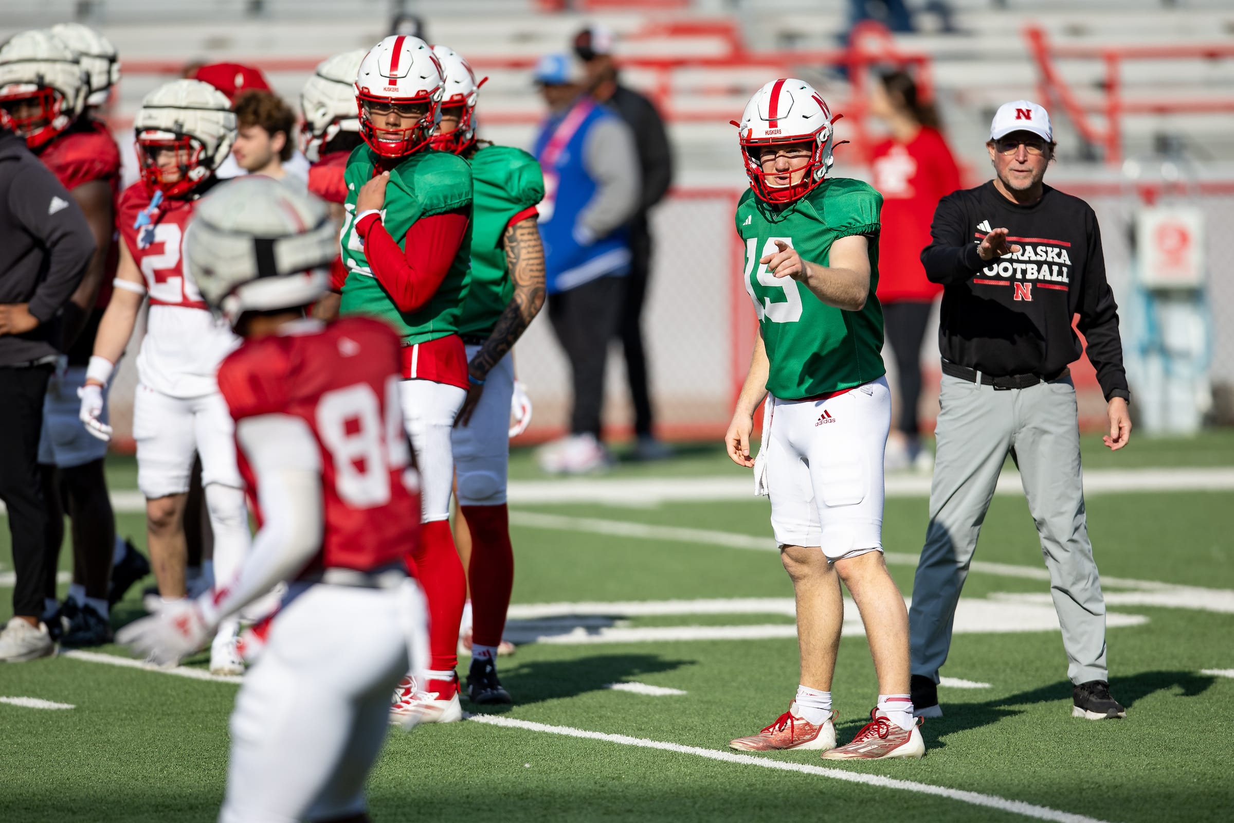 ‘Grandad’ Jalyn Gramstad Filling Key Role for Nebraska Football