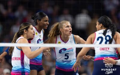 Omaha Supernovas vs. Grand Rapids Rise Volleyball Photos | 03/30/2025