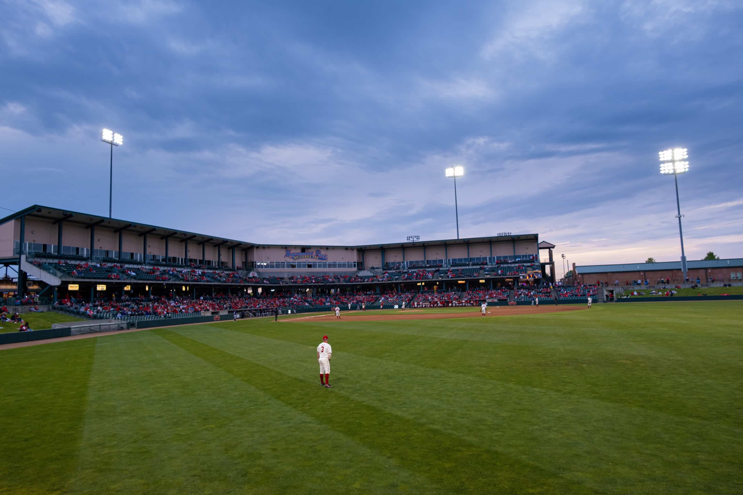 Haymarket Park during the Nebraska game against the Northwestern Wildcats at Haymarket Park in Lincoln Nebraska May 14th, 2021. Photo by Eric Francis