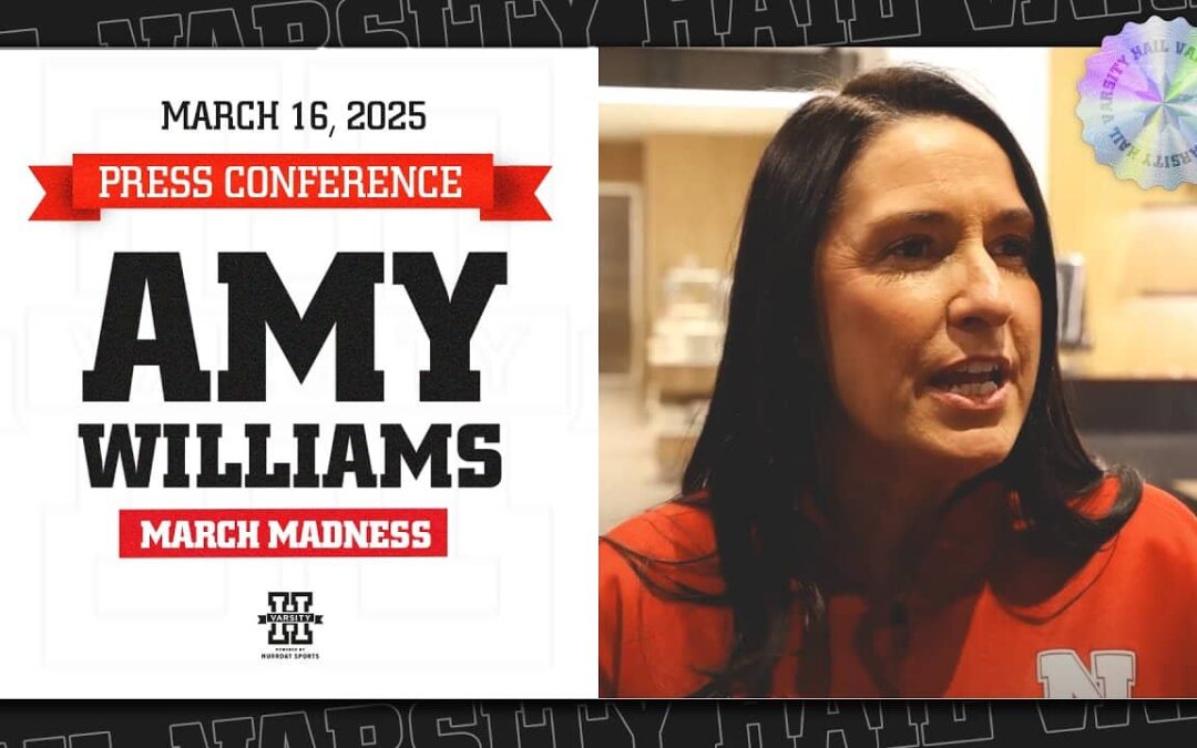 Amy Williams Press Conference | Nebraska Basketball Secures March Madness Bid