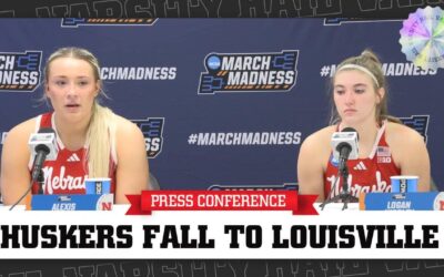 Nebraska Basketball Postgame Press Conference | Huskers Fall In NCAA Tournament Opening Round