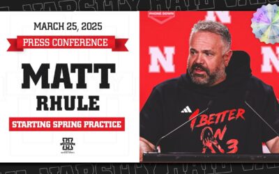Nebraska Football HC Matt Rhule Press Conference | Huskers Start Spring Practice + Pro Day