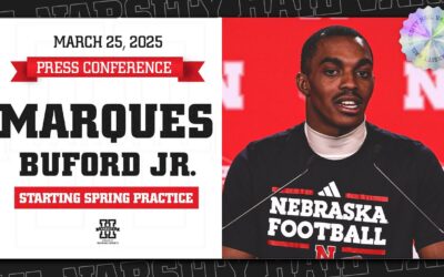 Nebraska Football DB Marques Buford Press Conference | Starting 2025 Spring Practice