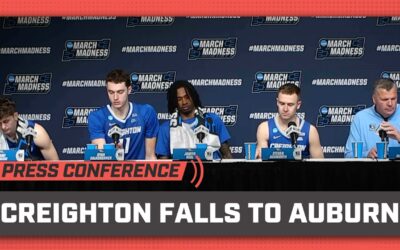 Creighton Basketball Postgame Press Conference | Bluejays Fall To Auburn in Round of 32