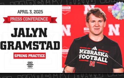 Nebraska Football Press Conference | Jalyn Gramstad Talks Returning for 2025