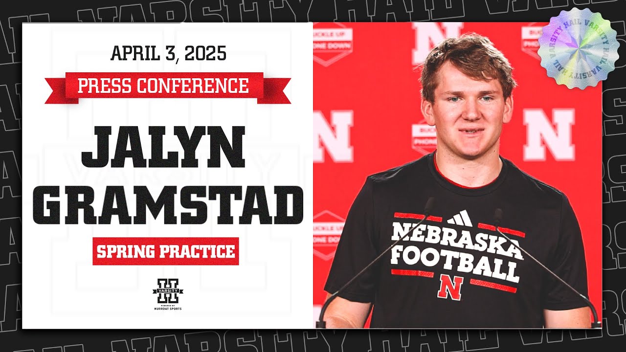 Nebraska Football Press Conference | Jalyn Gramstad Talks Returning for 2025